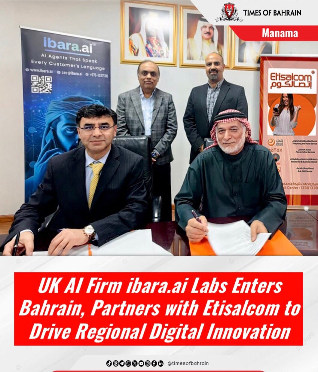 Etisalcom Partnership - Bahrain